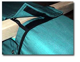 Hull Cover Velcro Closure Detail