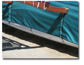 Hull Cover Under Hull Tie Downs