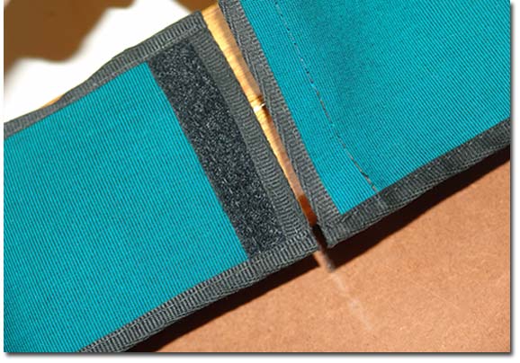 iako cover detail velcro fastener